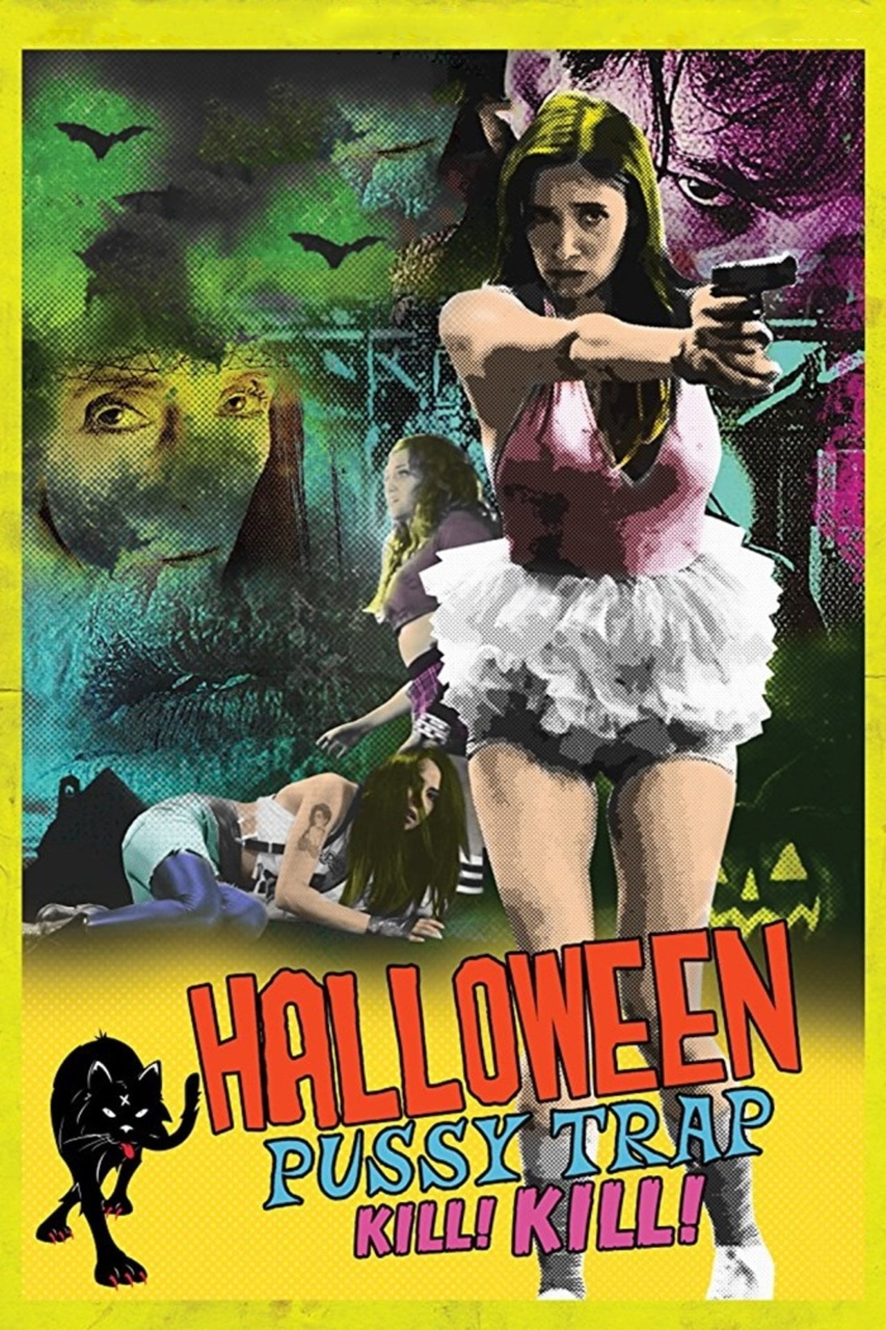 Постер Halloween Pussy Trap Kill! Kill!